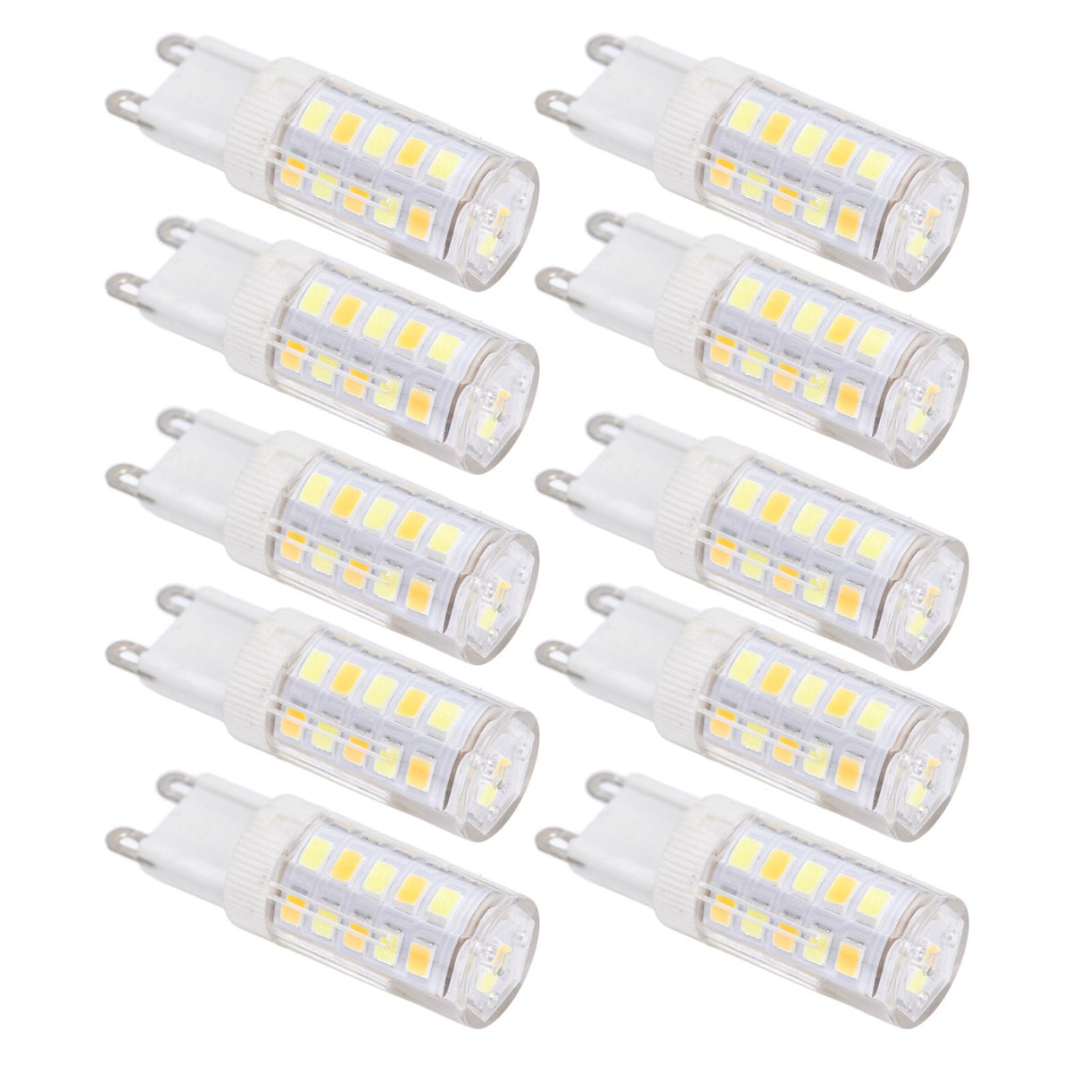 10PCS G9 220V LED Lamp Dimmable Ceramic LED Bulb Replace Halogen Lamp for ChandelierG9 3W 32LED