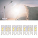 10PCS G9 220V LED Lamp Dimmable Ceramic LED Bulb Replace Halogen Lamp for ChandelierG9 3W 32LED