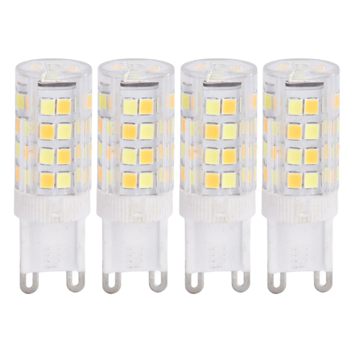 10PCS G9 220V LED Lamp Dimmable Ceramic LED Bulb Replace Halogen Lamp for ChandelierG9 5W 52LED