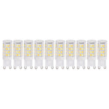 10PCS G9 220V LED Lamp Dimmable Ceramic LED Bulb Replace Halogen Lamp for ChandelierG9 5W 52LED - Side View
