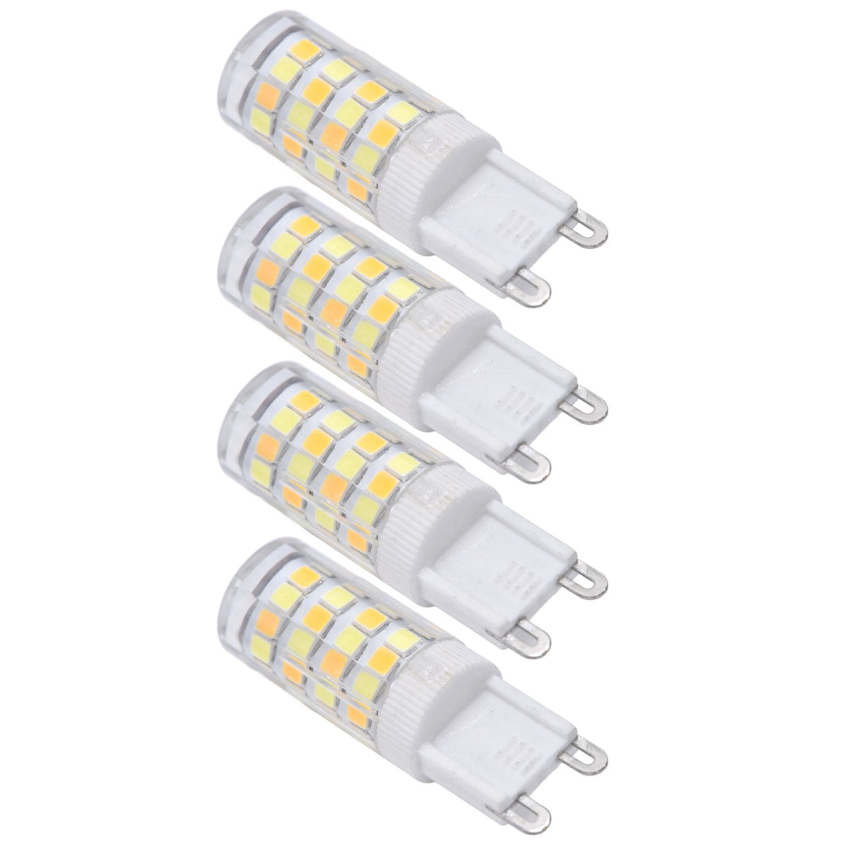 10PCS G9 220V LED Lamp Dimmable Ceramic LED Bulb Replace Halogen Lamp for ChandelierG9 5W 52LED