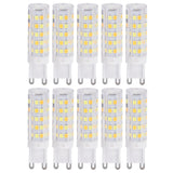 10PCS G9 220V LED Lamp Dimmable Ceramic LED Bulb Replace Halogen Lamp for ChandelierG9 7W 64LED