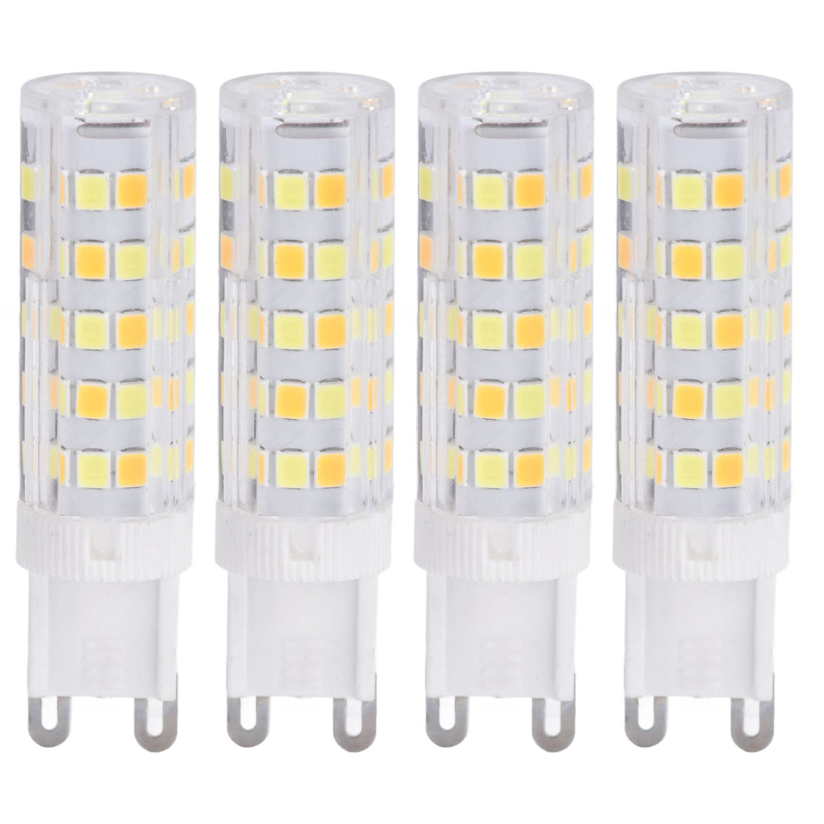 10PCS G9 220V LED Lamp Dimmable Ceramic LED Bulb Replace Halogen Lamp for ChandelierG9 7W 64LED