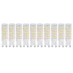10PCS G9 220V LED Lamp Dimmable Ceramic LED Bulb Replace Halogen Lamp for ChandelierG9 7W 64LED