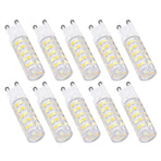 10PCS G9 220V LED Lamp Dimmable Ceramic LED Bulb Replace Halogen Lamp for ChandelierG9 7W 64LED