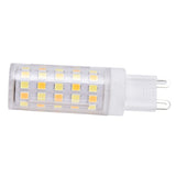 6PCS 66LED G9 Light Bulb 9W 85‑265V Small Ceiling Lamp Bulb 3 Light Color Wall Lamp Bulb for Home - Extra Image