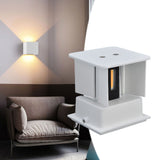 3.9in Wall Lamp Adjustable Light Angle Energy Saving Environmental Friendly LED Wall Lamp 85‑265V12W - Extra Image