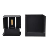 3.9in Wall Lamp Adjustable Light Angle Energy Saving Environmental Friendly Up Down Wall Light 90‑265V7W - Side View