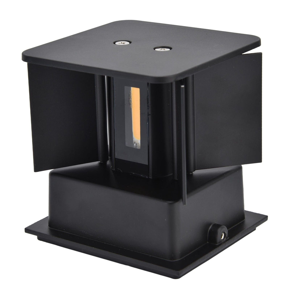 3.9in Wall Lamp Adjustable Light Angle Energy Saving Environmental Friendly Up Down Wall Light 90‑265V7W