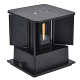 3.9in Wall Lamp Adjustable Light Angle Energy Saving Environmental Friendly Up Down Wall Light 90‑265V7W