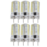 6Pcs G8 Small Bulbs 5W Small Bulb Light Source 80LED for CeilingLamp Wall Lamp Table Lamp 110VWarm Light