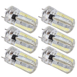 6Pcs G8 Small Bulbs 5W Small Bulb Light Source 80LED for CeilingLamp Wall Lamp Table Lamp 110VWarm Light