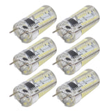 6Pcs G8 Small Bulbs 5W Small Bulb Light Source 80LED for CeilingLamp Wall Lamp Table Lamp 110VWarm Light