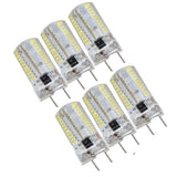 6Pcs G8 Small Bulbs 5W Small Bulb Light Source 80LED for CeilingLamp Wall Lamp Table Lamp 110VWarm Light