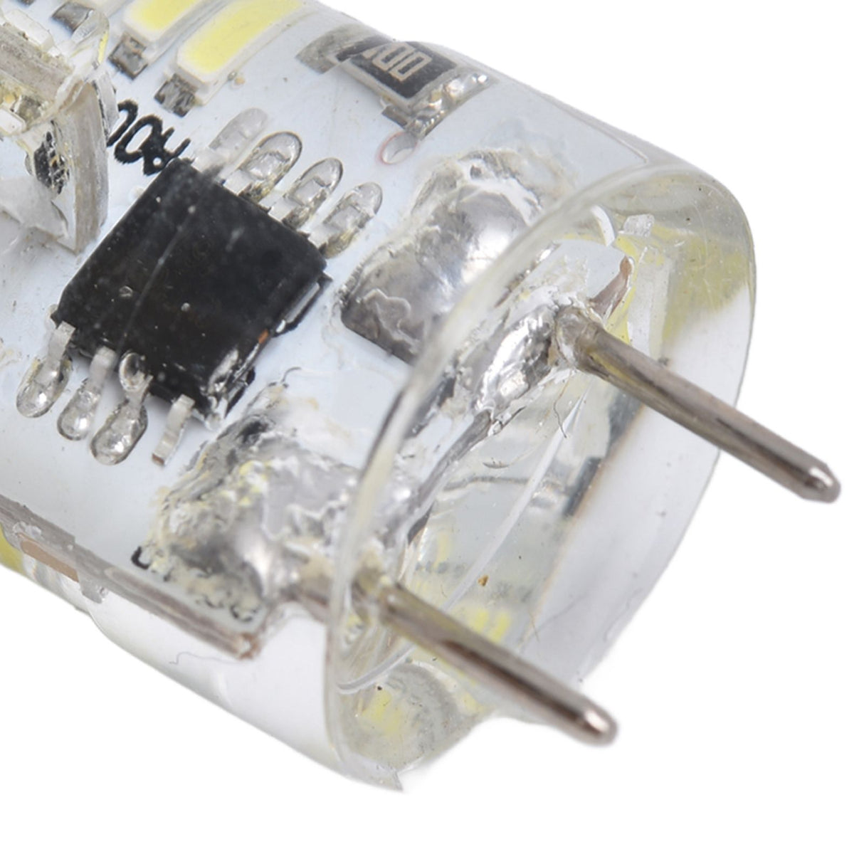 6Pcs G8 Small Bulbs 5W Small Bulb Light Source 80LED for CeilingLamp Wall Lamp Table Lamp 110VWarm Light