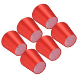 6PCS E14 Lamp Shade Fabric Lampshade Table Lamp Ceiling Lamp Shade for Bedroom Living RoomBright Red PX150