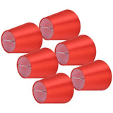 6PCS E14 Lamp Shade Fabric Lampshade Table Lamp Ceiling Lamp Shade for Bedroom Living RoomBright Red PX150