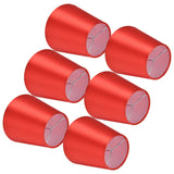 6PCS E14 Lamp Shade Fabric Lampshade Table Lamp Ceiling Lamp Shade for Bedroom Living RoomBright Red PX150