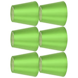 6PCS E14 Lamp Shade Fabric Lampshade Table Lamp Ceiling Lamp Shade for Bedroom Living RoomFluorescent Green PX157