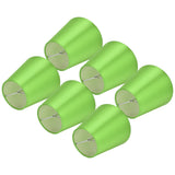 6PCS E14 Lamp Shade Fabric Lampshade Table Lamp Ceiling Lamp Shade for Bedroom Living RoomFluorescent Green PX157