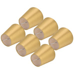 6PCS E14 Lamp Shade Fabric Lampshade Table Lamp Ceiling Lamp Shade for Bedroom Living RoomGold PX153