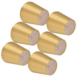 6PCS E14 Lamp Shade Fabric Lampshade Table Lamp Ceiling Lamp Shade for Bedroom Living RoomGold PX153