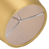 6PCS E14 Lamp Shade Fabric Lampshade Table Lamp Ceiling Lamp Shade for Bedroom Living RoomGold PX153