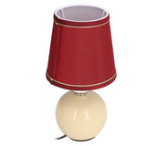 6PCS Fabric Lampshade Modern Simple Fabric Light Lampshade Phnom Penh Craftsmanship for E14 LampWine Red (PX43) - Extra Image