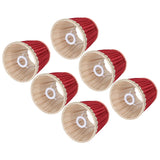 Small Lamp Shade Fabric Wine Red Golden Edge Lampshade for E14 Table Chandelier Wall Lamp