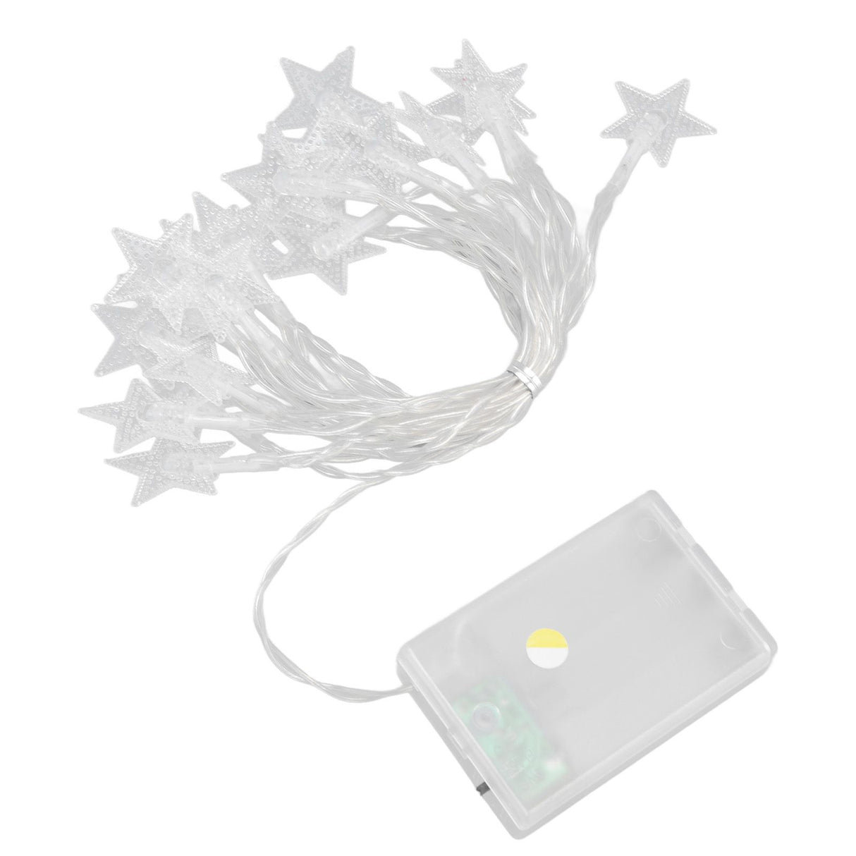 String Lights 20 LED Beads 3meters Indoor Decorative Light Star Shape Bulb Warm Light for Bed Room Living Room