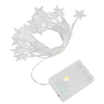 String Lights 20 LED Beads 3meters Indoor Decorative Light Star Shape Bulb Warm Light for Bed Room Living Room
