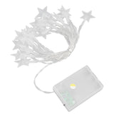 String Lights 20 LED Beads 3meters Indoor Decorative Light Star Shape Bulb Warm Light for Bed Room Living Room - Front View