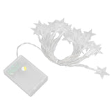 String Lights 20 LED Beads 3meters Indoor Decorative Light Star Shape Bulb Warm Light for Bed Room Living Room - Side View