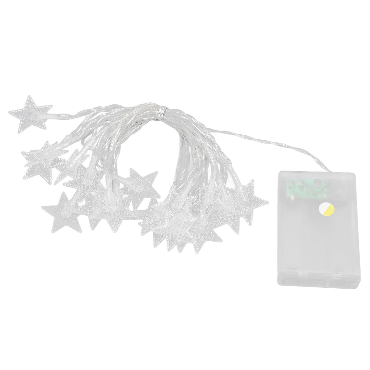 String Lights 20 LED Beads 3meters Indoor Decorative Light Star Shape Bulb Warm Light for Bed Room Living Room