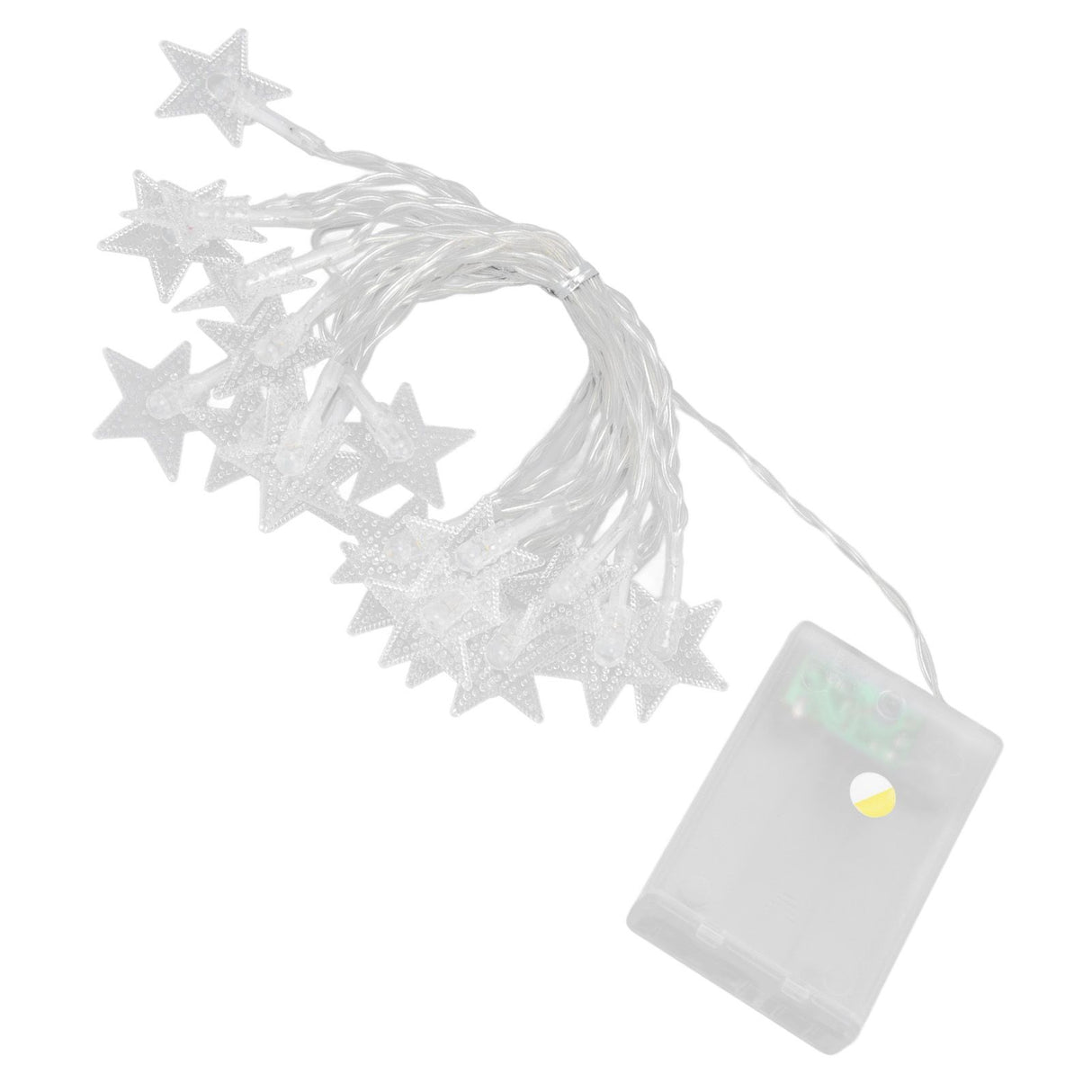 String Lights 20 LED Beads 3meters Indoor Decorative Light Star Shape Bulb Warm Light for Bed Room Living Room