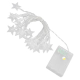 String Lights 20 LED Beads 3meters Indoor Decorative Light Star Shape Bulb Warm Light for Bed Room Living Room