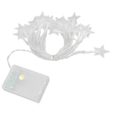 String Lights 20 LED Beads 3meters Indoor Decorative Light Star Shape Bulb Warm Light for Bed Room Living Room - Extra Image