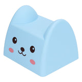 Night Lamp Exquisite Cute Blue Cat Shape White Light Source Interesting Decorative Lighting Device for Kids