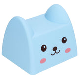 Night Lamp Exquisite Cute Blue Cat Shape White Light Source Interesting Decorative Lighting Device for Kids - Rear View