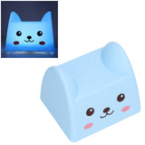 Night Lamp Exquisite Cute Blue Cat Shape White Light Source Interesting Decorative Lighting Device for Kids - Extra Image