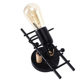 Wall Lamp Unique Design Exquisite Cute Beautiful Wall Decoration Light for Restaurants Bedrooms Cafes HotelsBlack