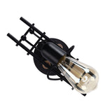 Wall Lamp Unique Design Exquisite Cute Beautiful Wall Decoration Light for Restaurants Bedrooms Cafes HotelsBlack - Extra Image