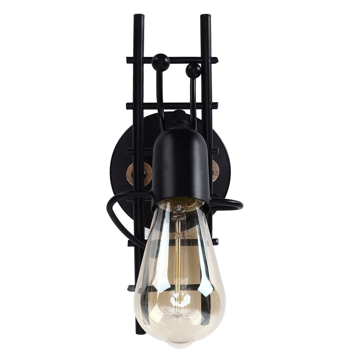 Wall Lamp Unique Design Exquisite Cute Beautiful Wall Decoration Light for Restaurants Bedrooms Cafes HotelsBlack