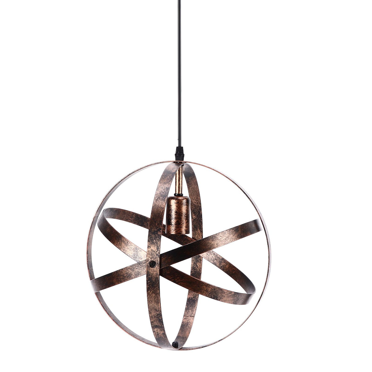 Ball Earth Chandelier Retro American Industry Warm Romantic Stable Firm Wall Lamp for Coffee Shop Store