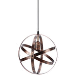 Ball Earth Chandelier Retro American Industry Warm Romantic Stable Firm Wall Lamp for Coffee Shop Store