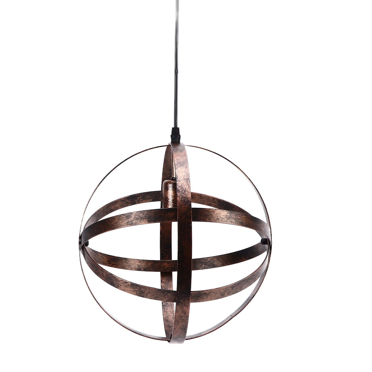 Ball Earth Chandelier Retro American Industry Warm Romantic Stable Firm Wall Lamp for Coffee Shop Store