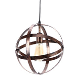 Ball Earth Chandelier Retro American Industry Warm Romantic Stable Firm Wall Lamp for Coffee Shop Store