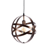 Ball Earth Chandelier Retro American Industry Warm Romantic Stable Firm Wall Lamp for Coffee Shop Store