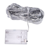 13.12ft LED Christmas Ribbon Light Waterproof Christmas Tree Decorative Light Silver Light RibbonColorful Light - Front View