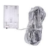13.12ft LED Christmas Ribbon Light Waterproof Christmas Tree Decorative Light Silver Light RibbonColorful Light